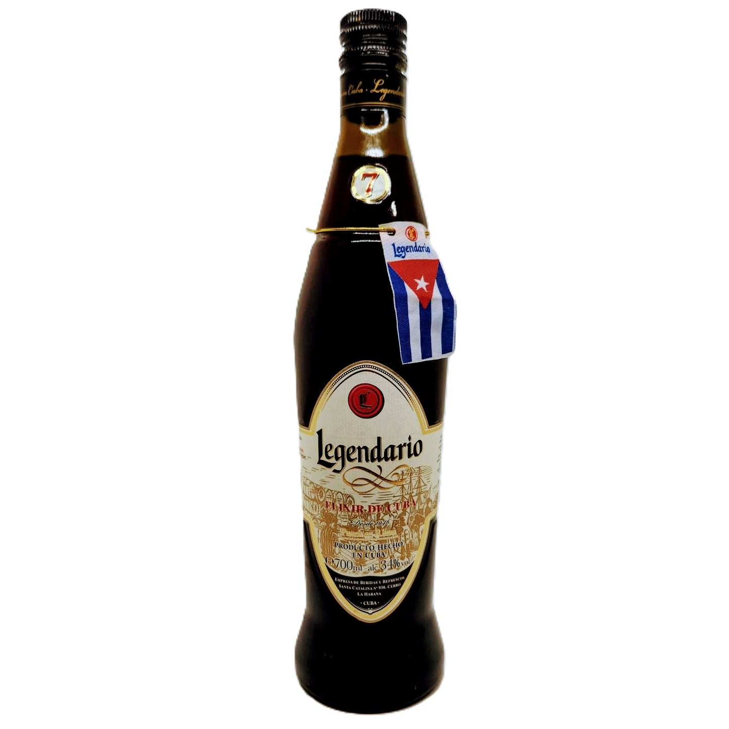 Ron Legendario Elixir de Cuba 34% Vol. 0,7l