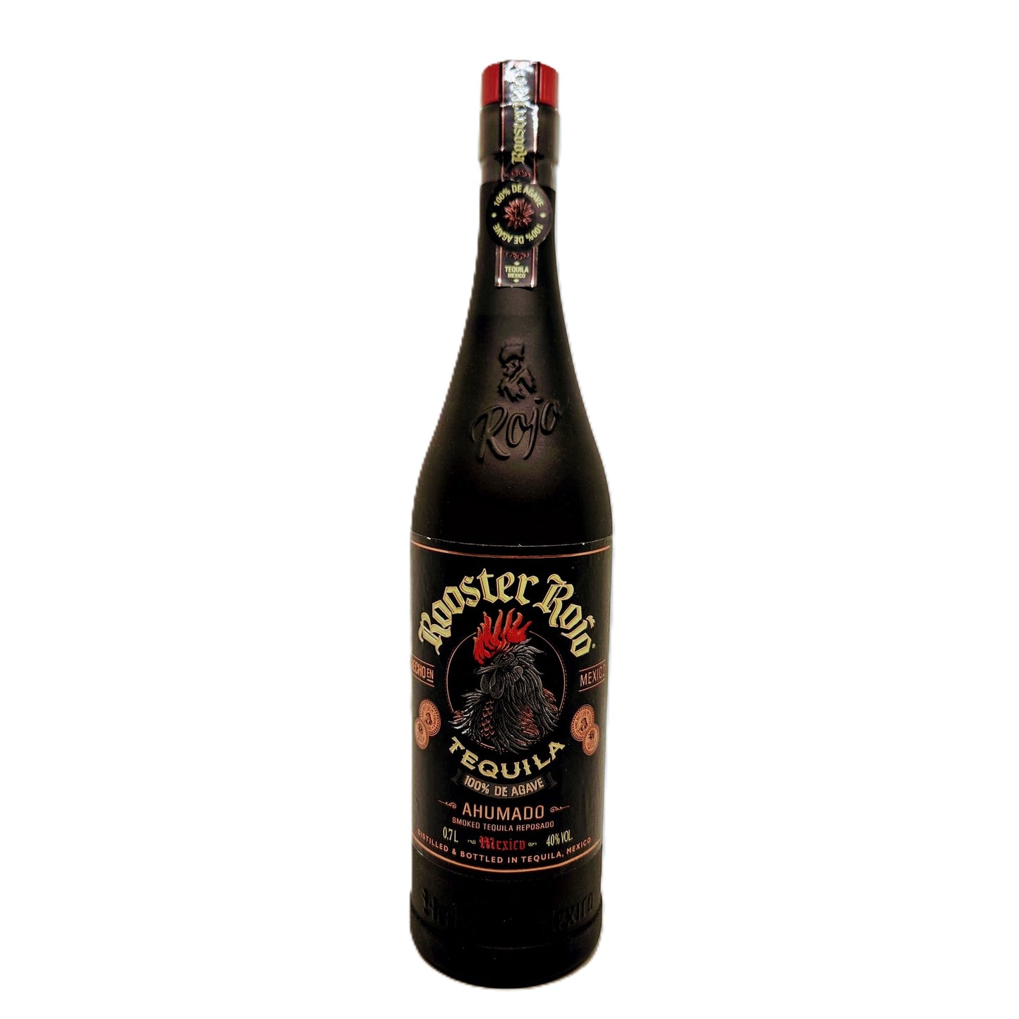 Rooster Rojo AHUMADO Tequila 100% de Agave 40% Vol. 0,7l