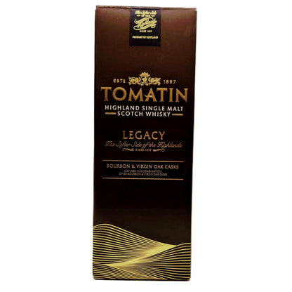 Tomatin Legacy Highland Single Malt Scotch Whisky 43% Vol. 0,7l in Geschenkbox