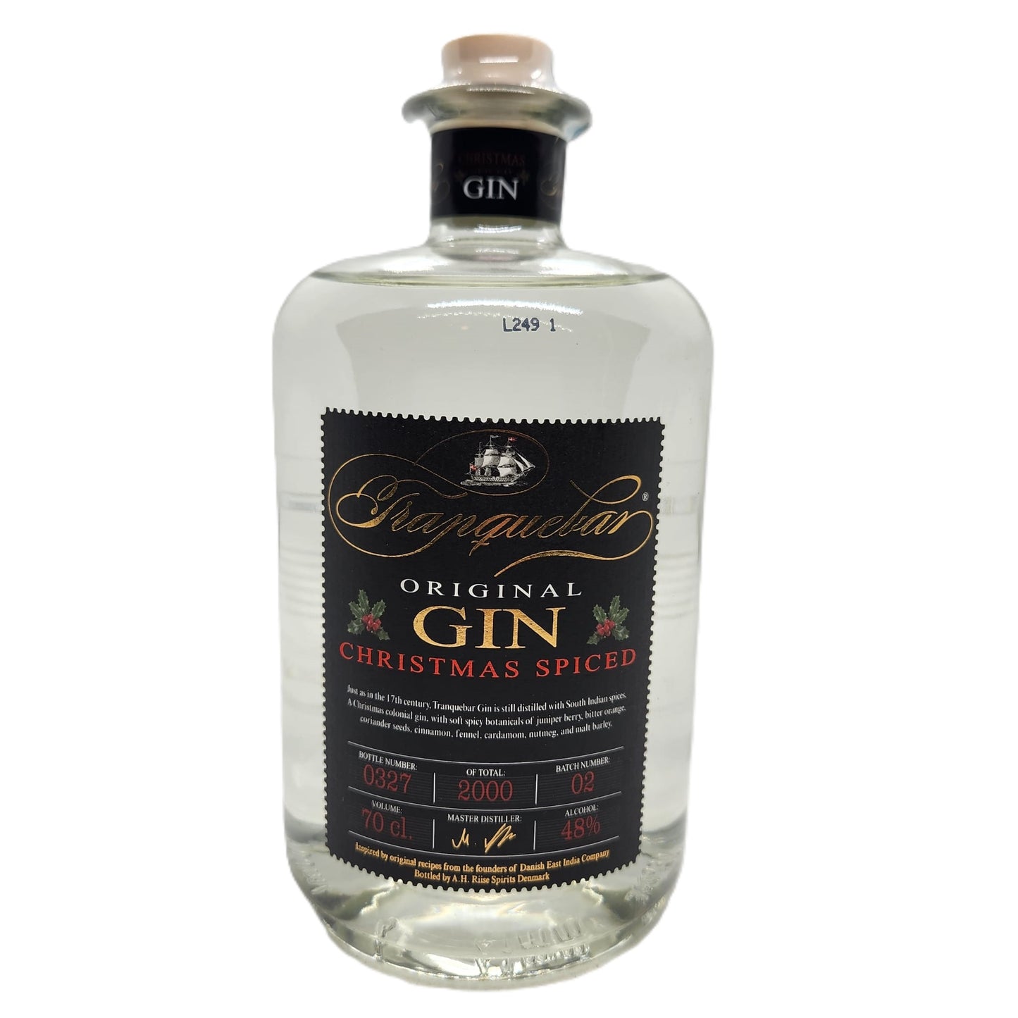 Tranquebar Original Gin Christmas Spiced 0,7l 48%