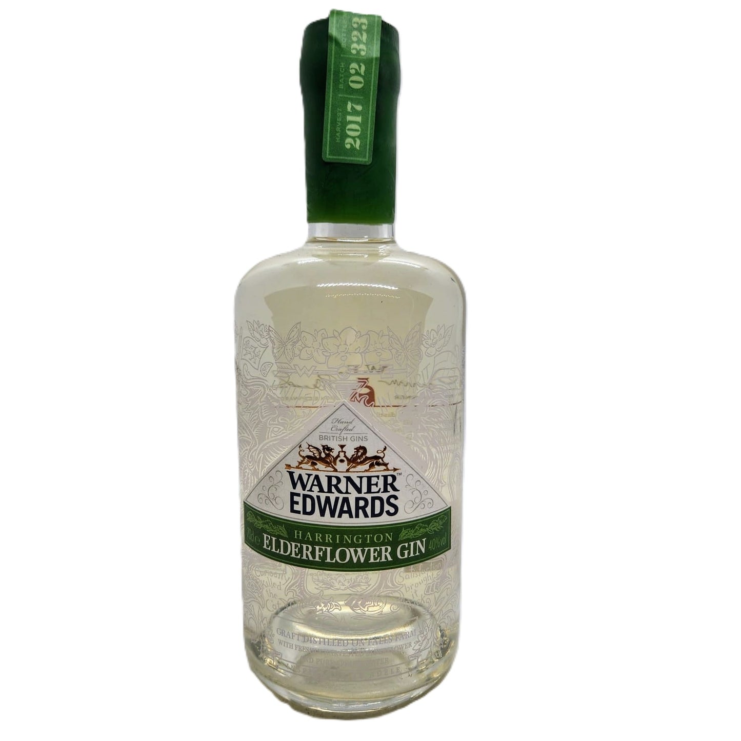 Warner Edwards Harrington Elderflower Gin 40% Vol. 0,7l